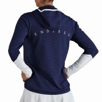 Sudadera Endless Breath Line Marino  Offer + Cheap