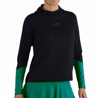 Sudadera Endless Breath Line Negro Petroleo  Oferta + Barato