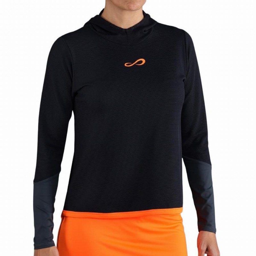 Sudadera Endless Breath Line Negro Titanium  Oferta + Barato