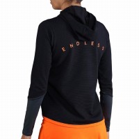 Sudadera Endless Breath Line Negro Titanium  Oferta + Barato