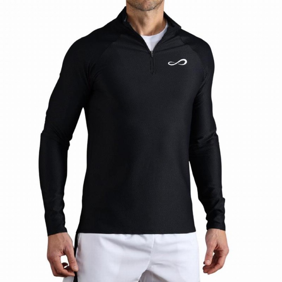 Sudadera Endless Epic II Negro Blanco  Oferta + Barato