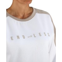 Endless Halo White Delave Sweatshirt