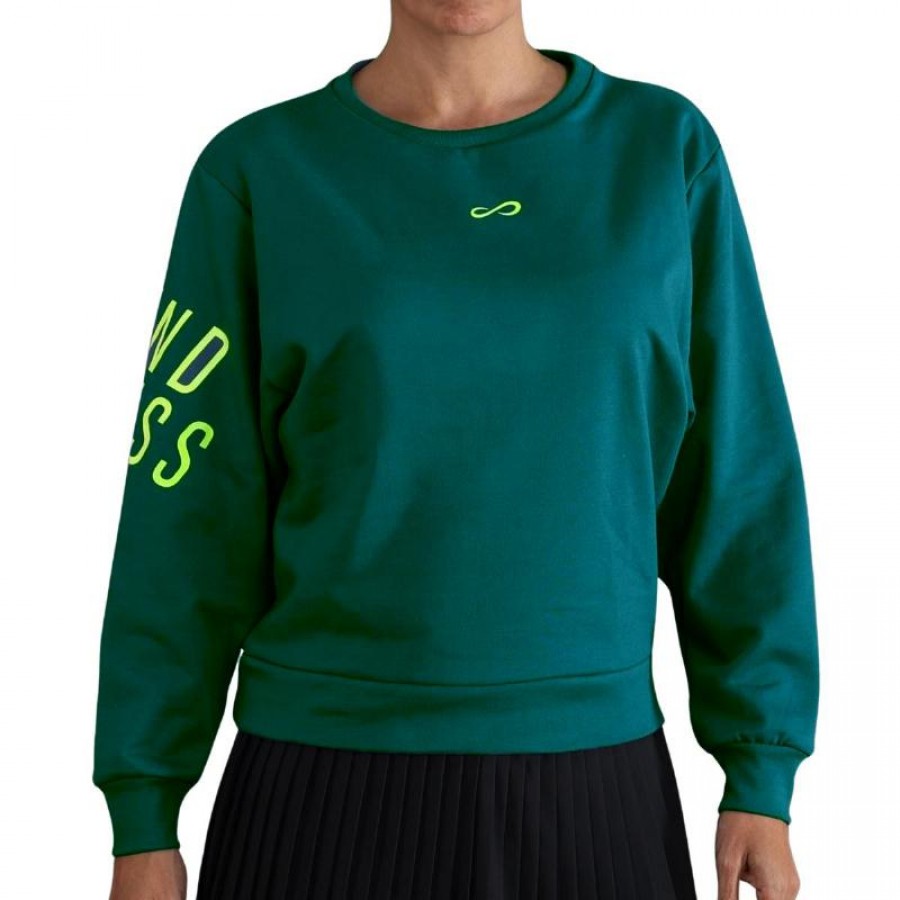 Sudadera Endless Swell Petroleo  Oferta + Barato
