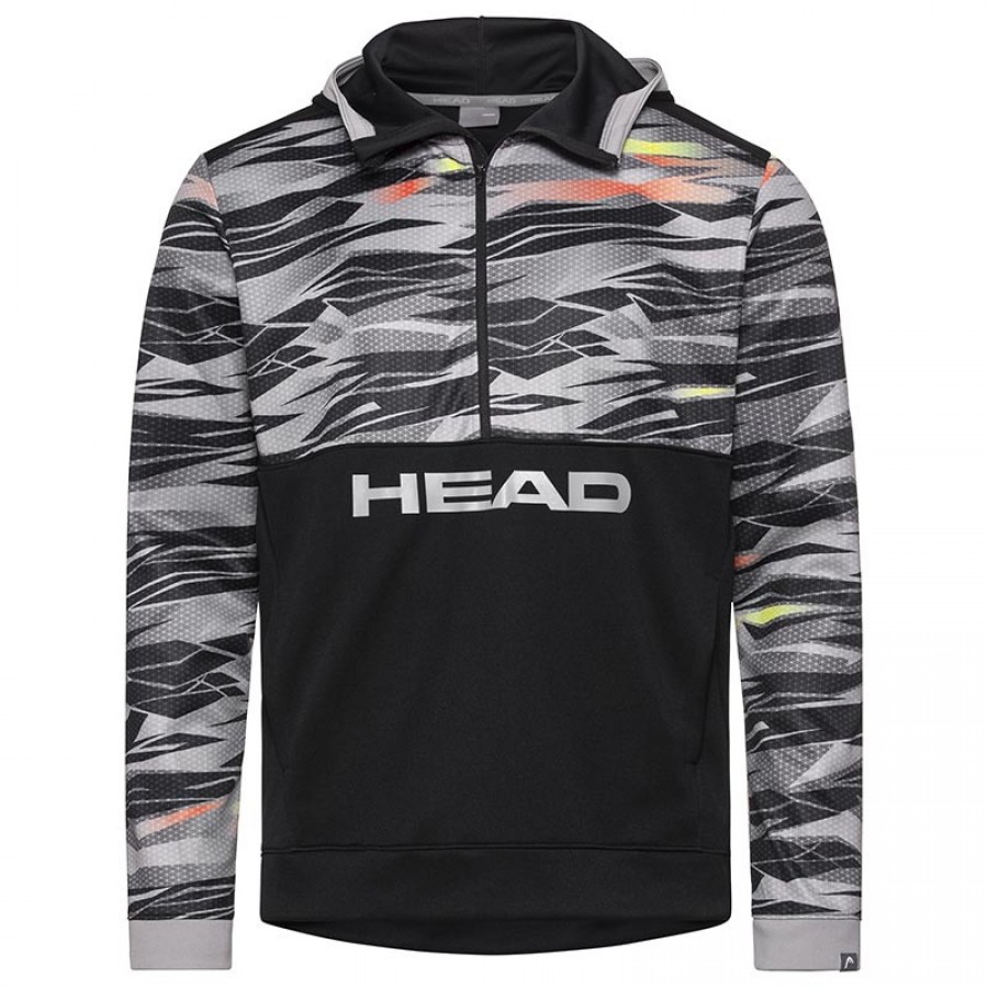 Head Slider Black Camo Sweatshirt PADELPOINT Head Slider Black Camo Sweatshirt