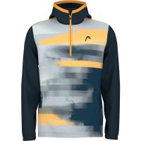 Head Tospin Navy Print Sweatshirt  Offer + Cheap