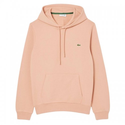 Sudadera Lacoste Algodon Beige Coral