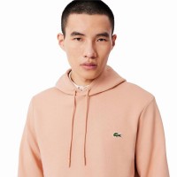 Sudadera Lacoste Algodon Bege Coral  Oferta + Barato