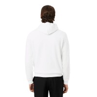 Lacoste Cotton White Sweatshirt