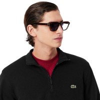 Sudadera Lacoste Classic Fit Negro  Oferta + Barato