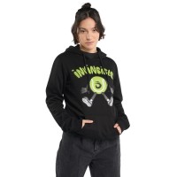 Sudadera Lok Invincible Negro Mujer  Oferta + Barato