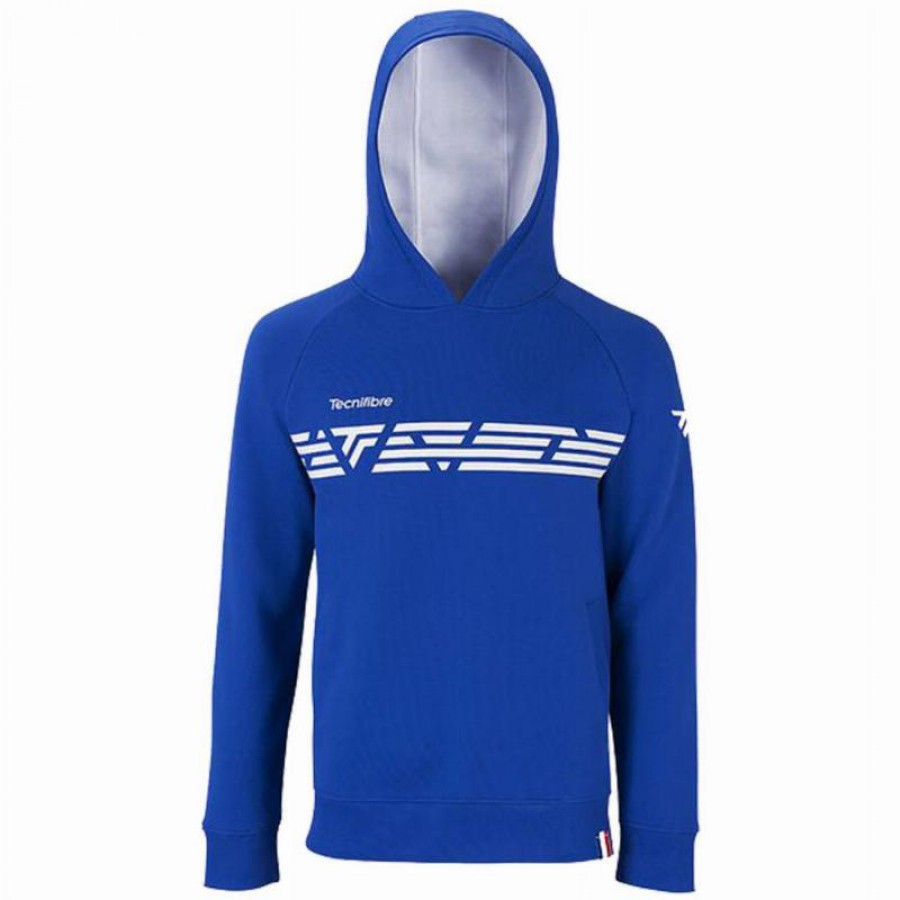 Tecnifibre Fleece Royal Blue Junior Sweatshirt  Offer + Cheap