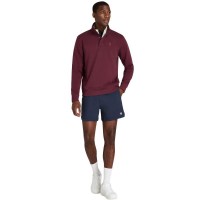 Wilson Tennis Club Sweat-shirt demi-zip Royal Garnet