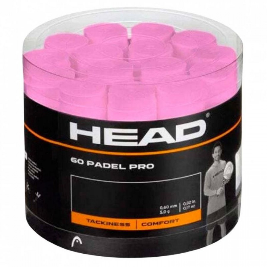 Head Padel Pro Pink Drum 60 Overgrips
