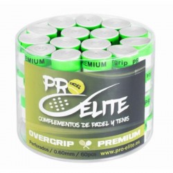 Pro Elite Premium Perforated White Drum 60 Overgrips