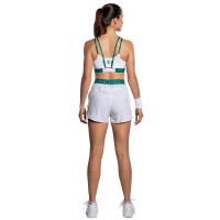 Top Nox Pro Blanco Verde Ivy Mujer