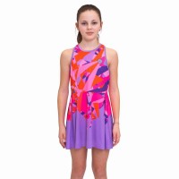 Vestido Bidi Badu Spike Lilas Rosa Junior  Oferta + Barato