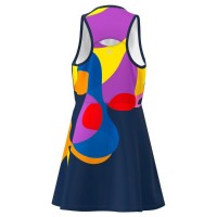 Vestido Twiggy Bidi Badu Azul Escuro Junior Mix  Oferta + Barato