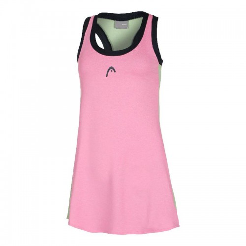 Head Play Tech Dress Pink Green