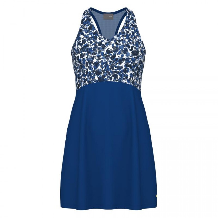 Vestido Head Spirit Azul Royal Print  Offer + Cheap