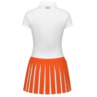 Head Vogue White Orange Dress  Offer + Cheap