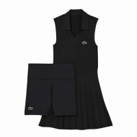 Robe de tennis Lacoste Noir  Offre - Pas cher