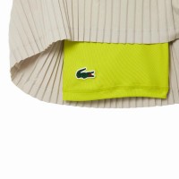 Vestido Lacoste Ultra Dry Gris Blanco Amarillo  Oferta + Barato