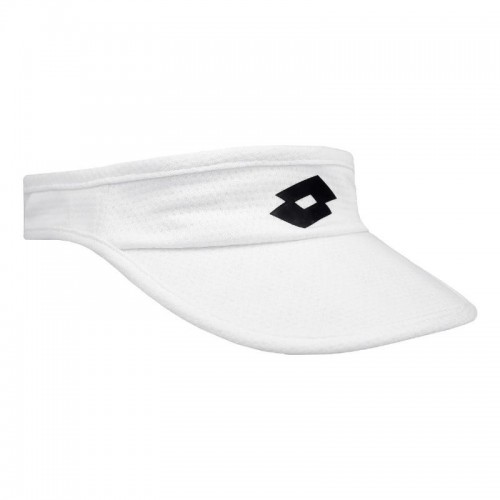 Visor Lotto White Black