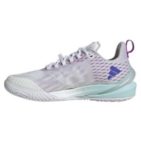 Zapatillas Adidas Adizero Cybersonic Blanco Azul Aqua Mujer  Oferta + Barato