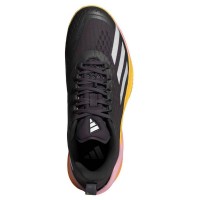 Adidas Adizero Cybersonic Shoes Black Silver Orange PADELPOINT Adidas Adizero Cybersonic Shoes Black Silver Orange