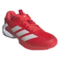 Zapatillas Adidas Adizero Ubersonic 5 Clay Rojo Blanco  Oferta + Barato