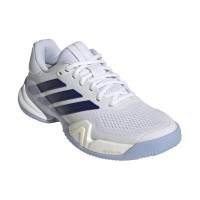 Adidas Barricade 14 Clay White Blue Women''s Sneakers