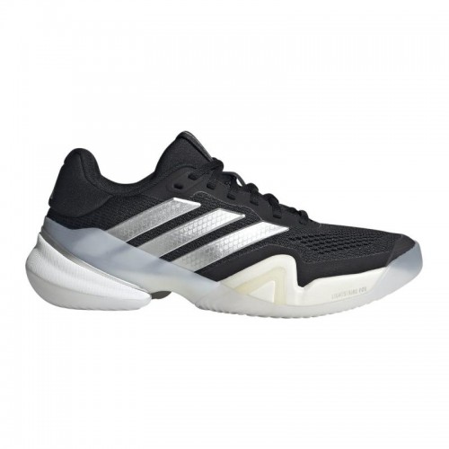 Zapatillas de Padel Adidas Barricade 14 Negro Plata Mujer