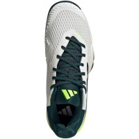 Adidas Barricade K White Black Green Junior Sneakers  Offer + Cheap
