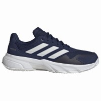 Zapatillas Adidas CourtJam Control 3 Clay Azul Oscuro Blanco