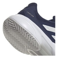Zapatillas Adidas CourtJam Control 3 Clay Azul Oscuro Blanco