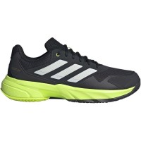 Zapatillas Adidas CourtJam Control Clay Carbon Lucid Limon  Oferta + Barato