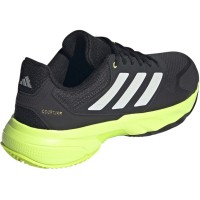 Zapatillas Adidas CourtJam Control Clay Carbon Lucid Limon  Oferta + Barato