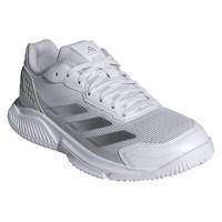 Zapatillas Adidas Courtquick Padel Blanco Gris Mujer