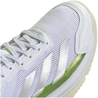 Adidas Courtquick Padel White Silver Green Women''s Sneakers  Offer + Cheap