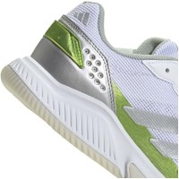 Adidas Courtquick Padel White Silver Green Women''s Sneakers  Offer + Cheap