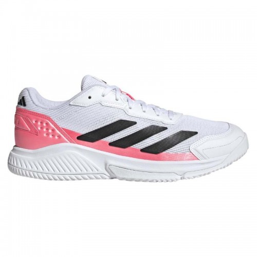 Zapatillas de Padel Adidas Courtquick Padel Blanco Rosa