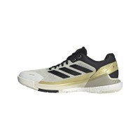 Tênis Adidas Crazyquick Boost Padel Branco Preto Ouro
