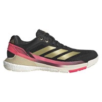 Tênis Adidas Crazyquick Boost Padel Black Gold Rose