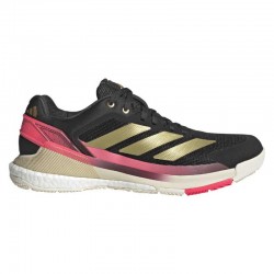 Tênis Adidas Crazyquick Boost Padel Black Gold Rose