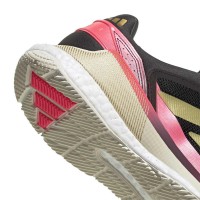 Tênis Adidas Crazyquick Boost Padel Black Gold Rose