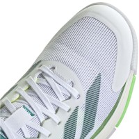 Adidas Crazyquick LS Padel White Green Sneakers  Offer + Cheap