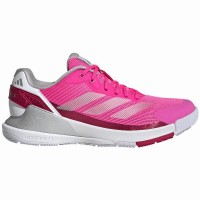 Tênis Adidas Crazyquick LS Padel Rosa Prata Vermelho Feminino  Oferta + Barato