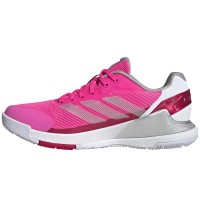 Tênis Adidas Crazyquick LS Padel Rosa Prata Vermelho Feminino  Oferta + Barato