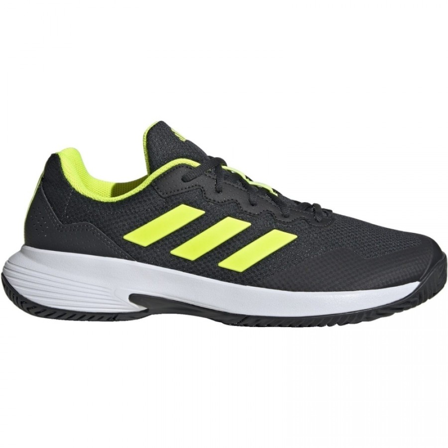 Adidas GameCourt 2 Carbon Lucid Lemon Sneakers  Offer + Cheap