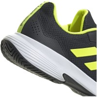 Adidas GameCourt 2 Carbon Lucid Lemon Sneakers  Offer + Cheap